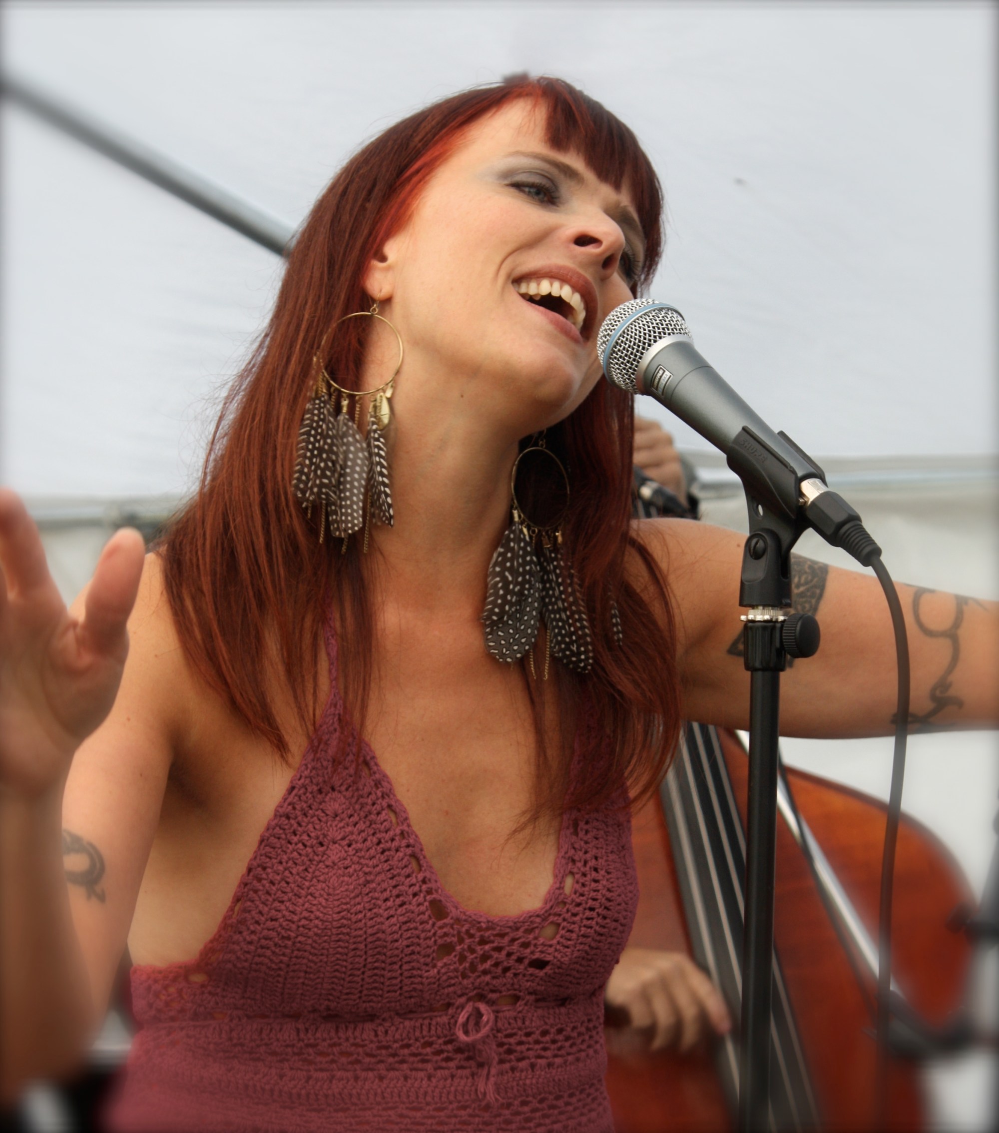 Paulin Voss at The Green festival (Grønn festival) Nesodden, Norway