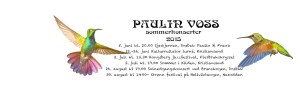 Paulin Voss summer tour!