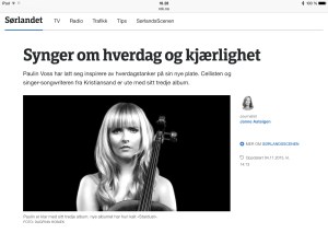 Picture of article on NRK P1