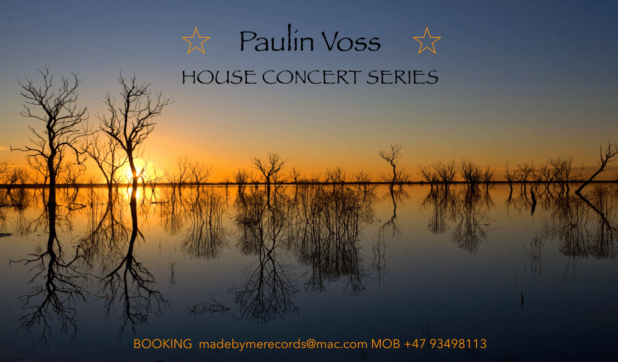 HOUSE CONDERT SERIES